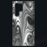 Silver and Black Molten  Samsung Galaxy Case<br><div class="desc">Dramatic effect,  silver and black cell phone case for Samsung 22 Ultra. Design can be transferred to iphone 13,  12 etc.</div>
