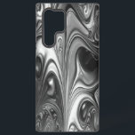 Silver and Black Molten  Samsung Galaxy Case<br><div class="desc">Dramatic effect,  silver and black cell phone case for Samsung 22 Ultra. Design can be transferred to iphone 13,  12 etc.</div>