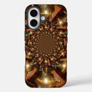 Silver and Gold iPhone 16 Case