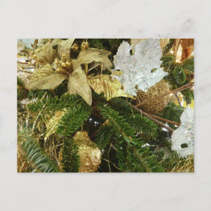 Silver and Gold Christmas Tree II Holiday