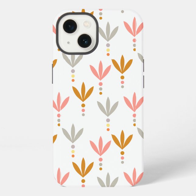 Silver and Gold iPhone Case (Back)