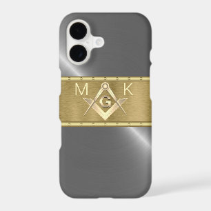 Silver and Gold Masonic Symbol