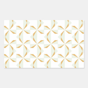 Silver and Gold Pinwheels Sticker