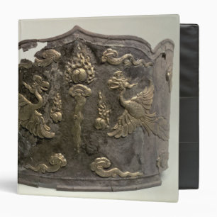 Silver and parcel gilt Imperial Crown Binder