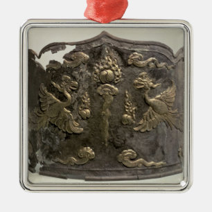 Silver and parcel gilt Imperial Crown Metal Ornament