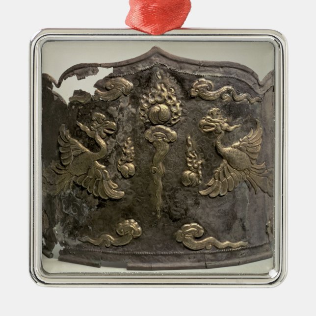 Silver and parcel gilt Imperial Crown Metal Ornament (Front)