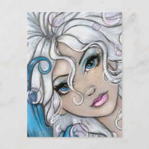 "Silver and Sapphire" postcard