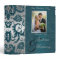 Silver and Teal Damask II Wedding Binder/Album