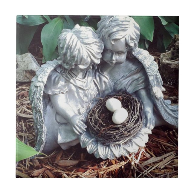 Silver Angels Tile (Front)