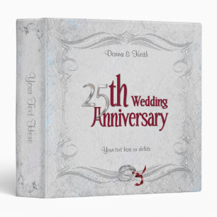 Silver Anniversary Binder