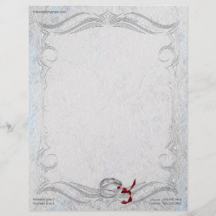 Silver Anniversary Letterhead