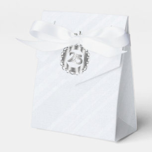 Silver Anniversary Thank You Favor Box
