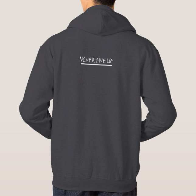 Silver Ant Sweatshirt with hoodie (Back)