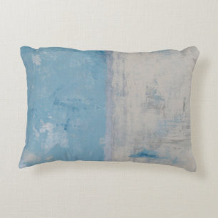 Silver Aura Decorative Pillow