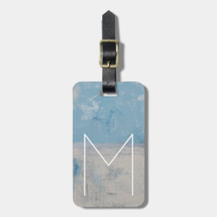Silver Aura Luggage Tag