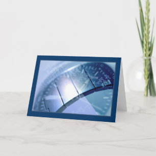 Silver Band Time Card