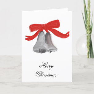 Silver Bells Christmas Card
