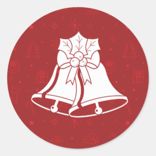 SILVER BELLS / Christmas Stickers