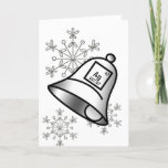 Silver Bells Periodic Table Christmas Science Snow Holiday Card<br><div class="desc">Those who remember their periodic table will get a kick out of this science themed Christmas card. Ag is the symbol for the element silver. Features a silver bell with silver snowflakes. Blank.</div>