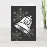 Silver Bells Periodic Table Christmas Science Snow Holiday Card<br><div class="desc">Those who remember their periodic table will get a kick out of this science themed Christmas card. Ag is the symbol for the element silver. Features a silver bell with silver snowflakes. Blank.</div>