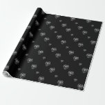 Silver Bells Wrapping Paper<br><div class="desc">Feel free to add your own words/picture/background colour to this product via Zazzle's great customization tools!</div>