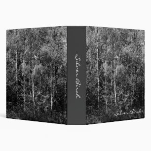 Silver Birch Trees (1.5in Ring) Binder