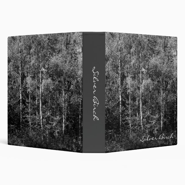 Silver Birch Trees (1.5in Ring) Binder (Background)