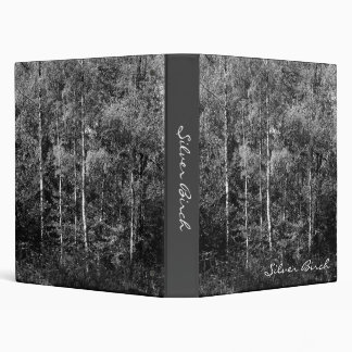 Silver Birch Trees Binder