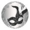 Silver Black Mask Masquerade Envelope Seal Favour
