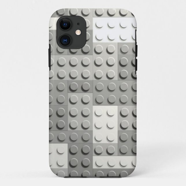 Silver blocks Case-Mate iPhone case (Back)