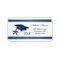 Silver blue Graduation Mortar cap & diploma
