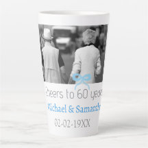 SILVER bow cheers to 60 years anniversary wedding