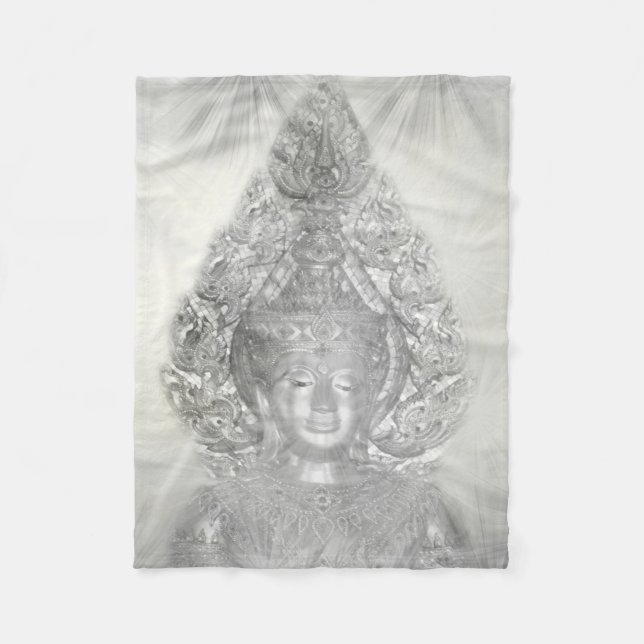 silver buddha flies blanket (Front)