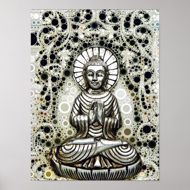 Silver Buddha Poster (Front)