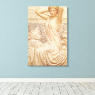 Silver by Albert Joseph Moore, Victorian Fine Art Canvas Print