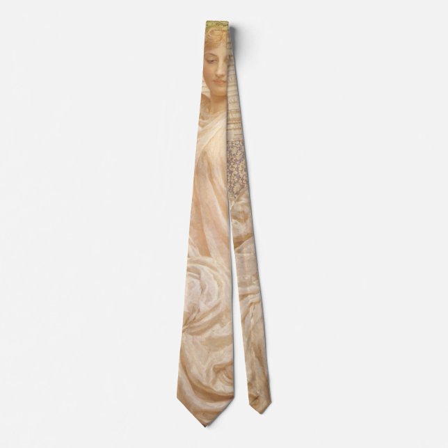 Silver by Albert Joseph Moore, Victorian Fine Art Tie (Front)