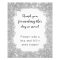 Silver Candy Buffet Baby Shower Sign