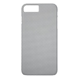 Silver Carbon Fibre Style Decor Print Case-Mate iPhone Case