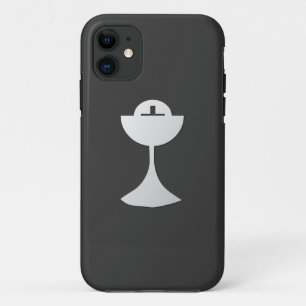 Silver Chalice and Host iPhone 11 Case