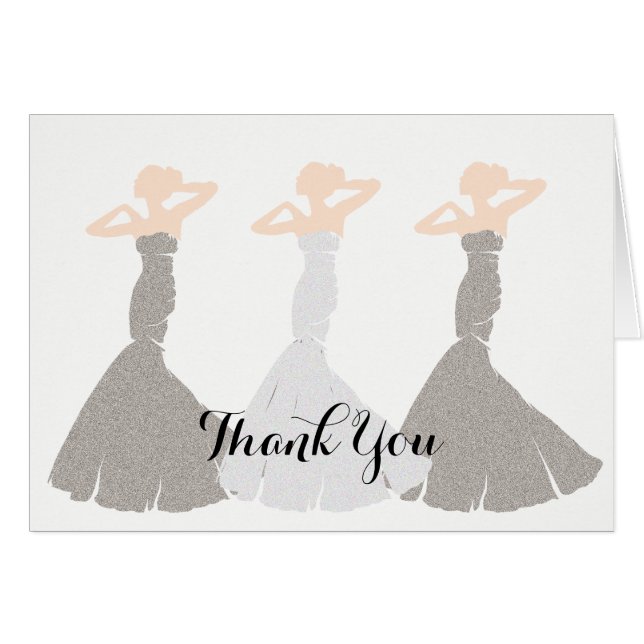 Silver Champagne Be My Bridesmaid Bridal (Front Horizontal)
