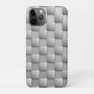 Silver Checkers Case-Mate iPhone Case