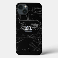 Silver Chrome like Libra Zodiac Sign on Hevelius