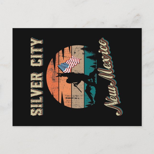 Silver City New Mexico Postcard (Front)