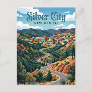 Silver City USA Postcard