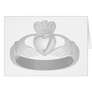 silver claddagh ring
