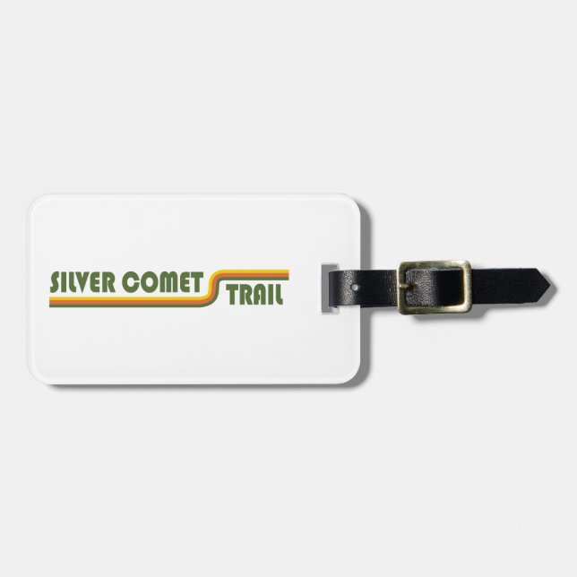 Silver Comet Trail Georgia Luggage Tag (Front Horizontal)