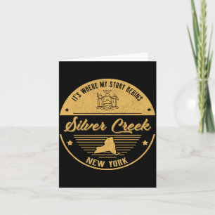 Silver Creek New York Its Where My Story Begins Card