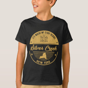 Silver Creek New York Its Where My Story Begins T-Shirt
