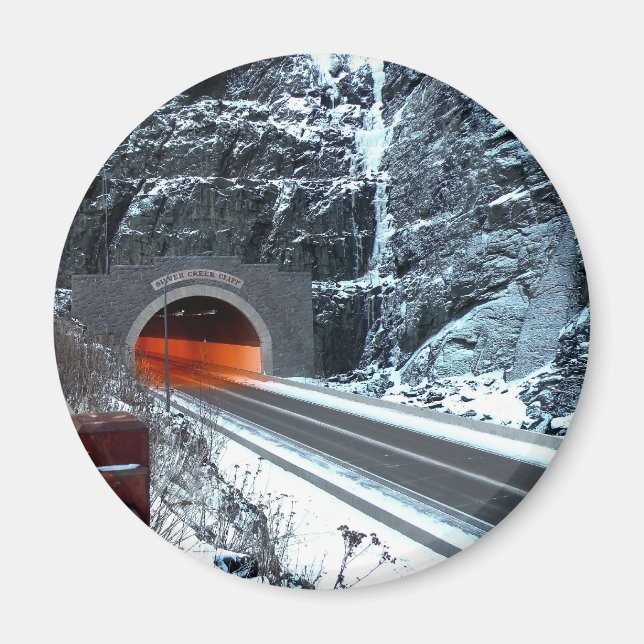 Silver Creek Tunnel Magnet (Front)