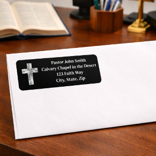 Silver Cross Classy Church Pastor Return Address